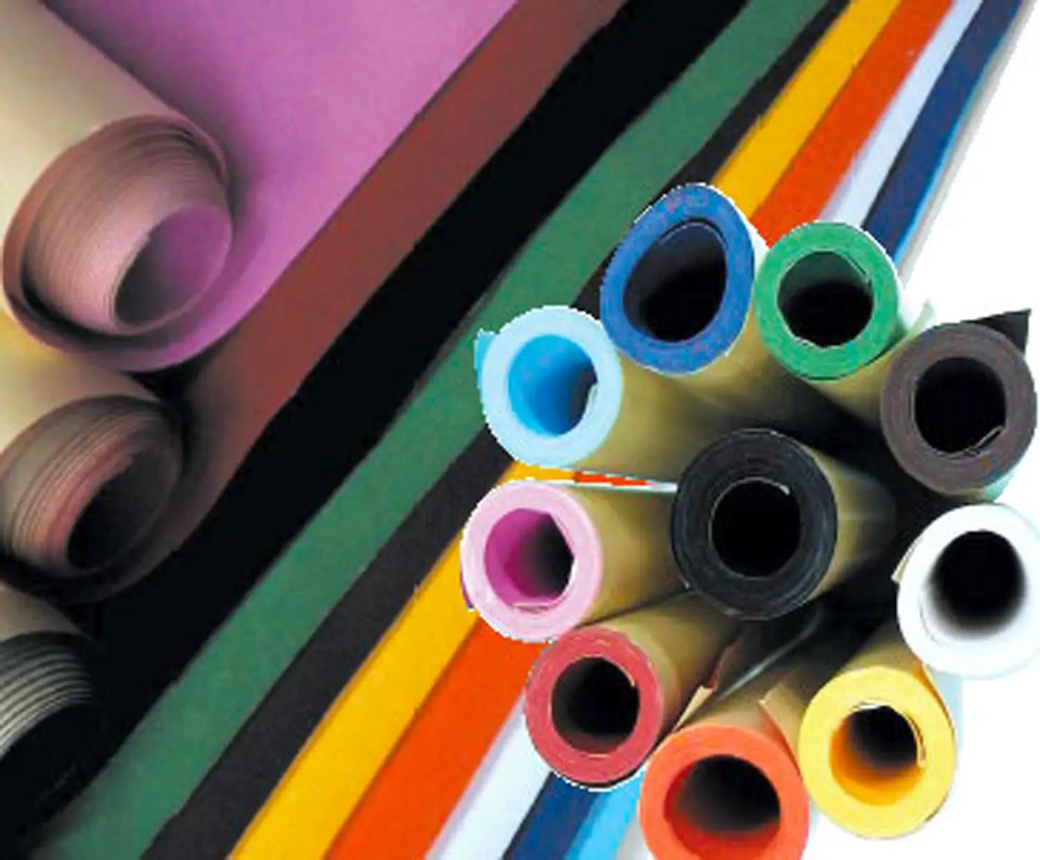 Carta Vellutata Adesiva 80 g/m² - Rotolo 50x200 cm - Azzurro - Carta e cartoncino