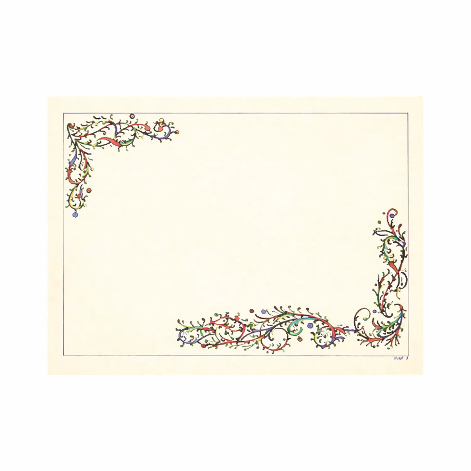 Pergamene Stampate a Lito 230 Gr – Cm 25x25 - Carta e cartoncino