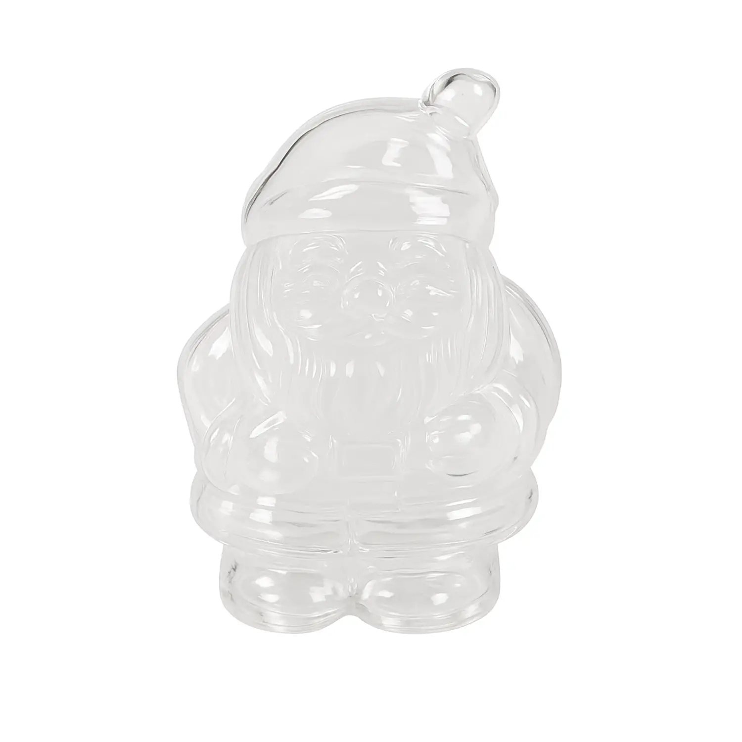 Appendibile Kristal 3D – Babbo Natale - Cellulosa Plastica Polistirolo