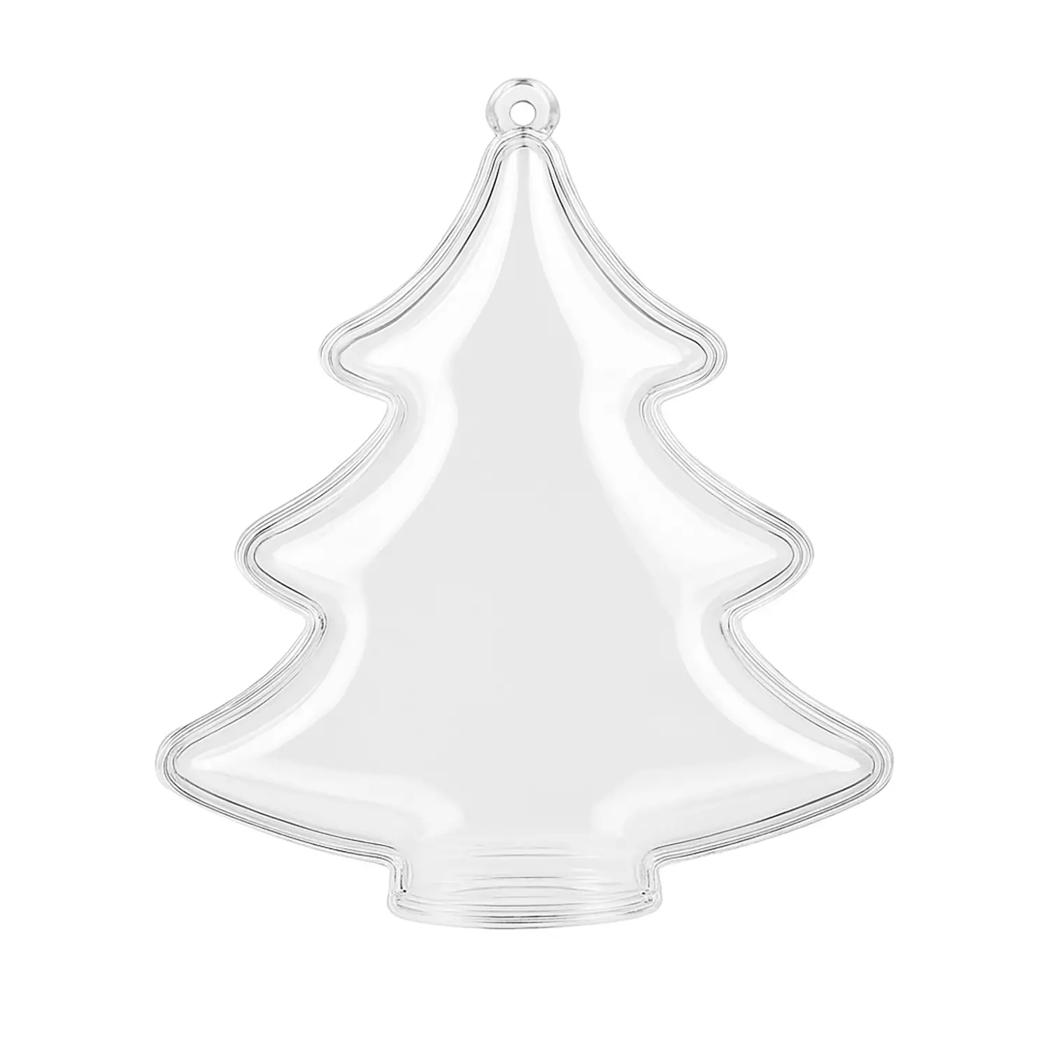 Appendibile Kristal 3D – Abete - Cellulosa Plastica Polistirolo