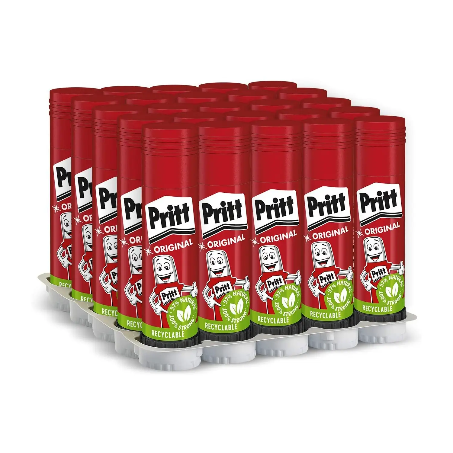 Colla Stick Pritt Scuola e Ufficio 11 gr. 25 Pezzi - Nastri adesivi e colle