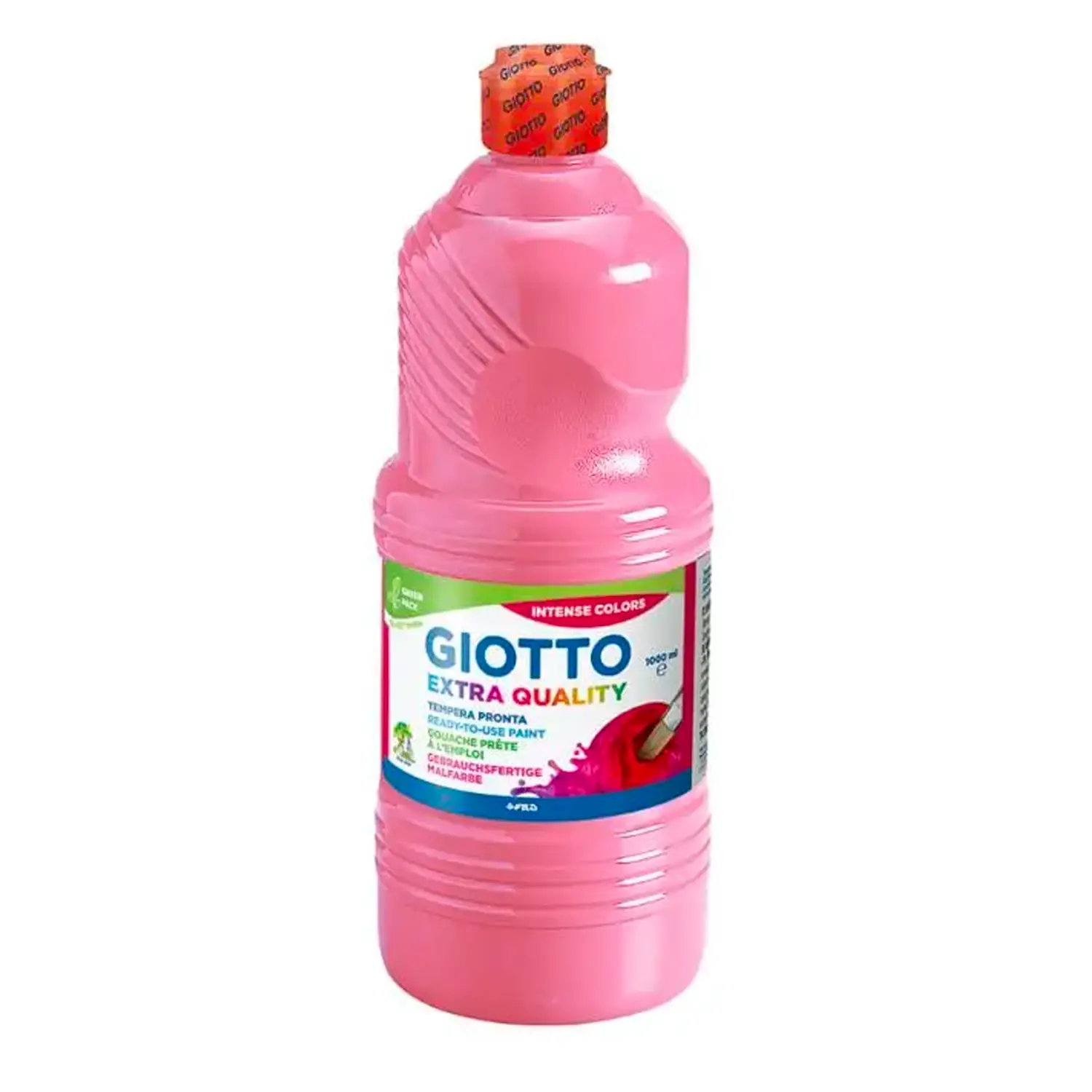 Tempera Pronta Extra Quality Giotto - Rosa - Flacone 500 ml - Tempere