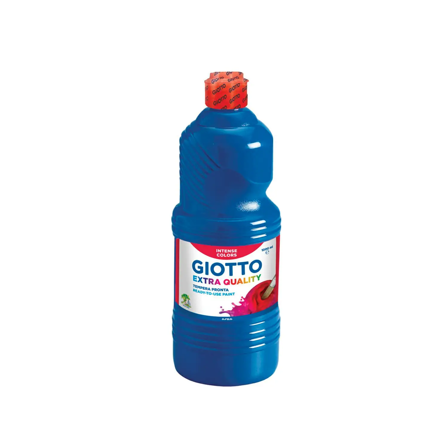 Tempera Pronta Extra Quality Giotto – Flacone da 1000 ml • Blu Oltremare - Tempere
