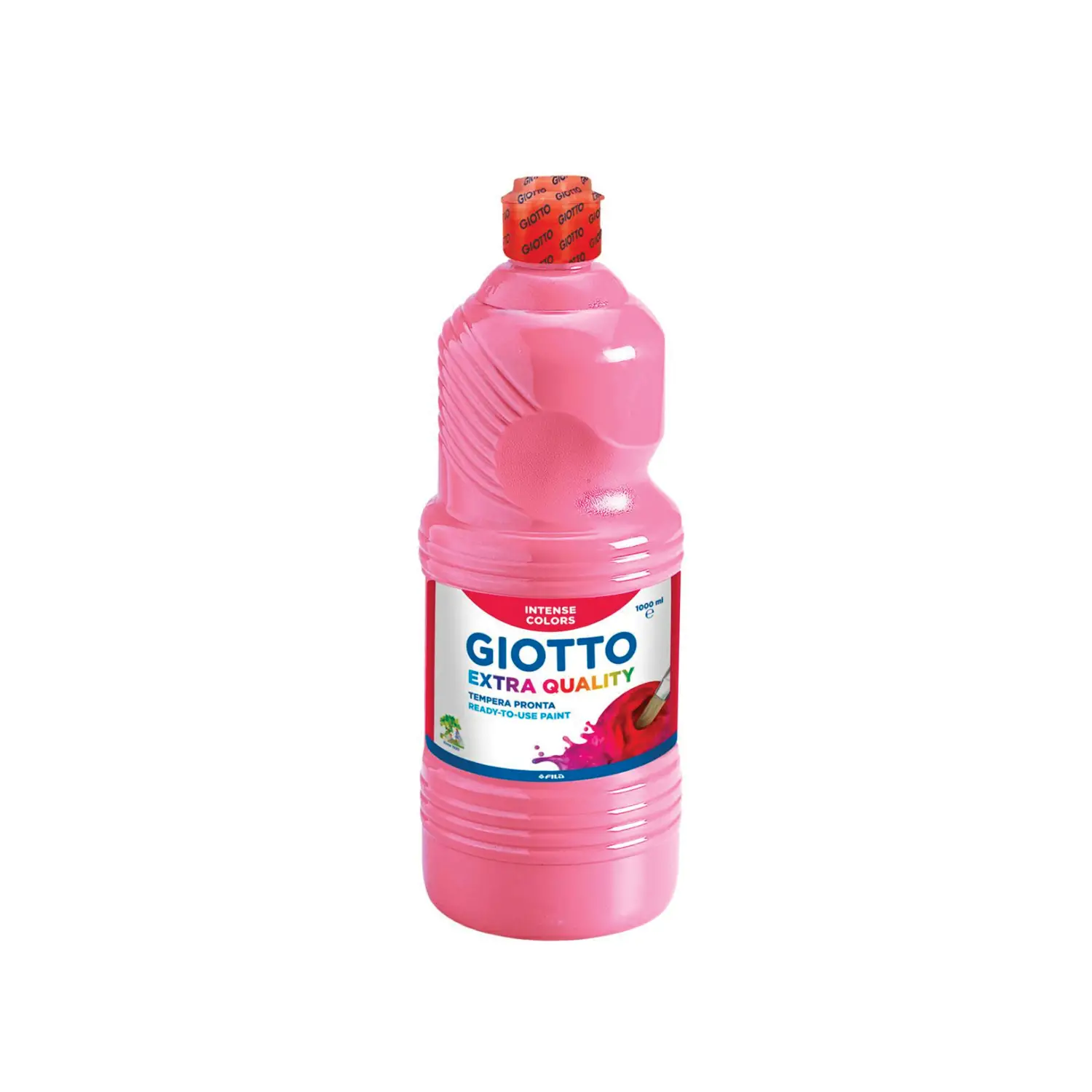Tempera Pronta Extra Quality Giotto – Flacone da 1000 ml • Rosa - Tempere