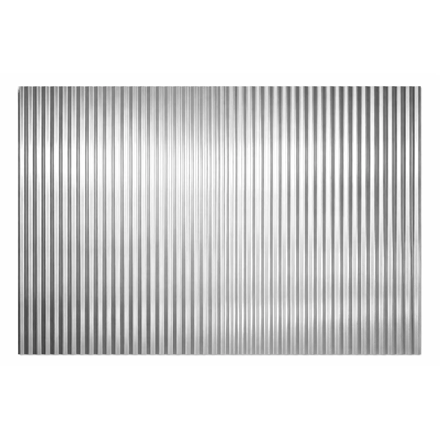 Cartoncino Ondulato Metallizzato Argento Lucido 260 Gr – Fogli Cm 50x70 - Carta e cartoncino
