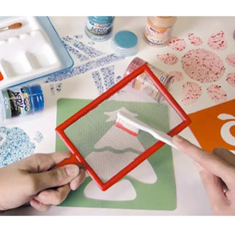 Setaccio per Pittura – Strumento Creativo per Effetti Speciali - Pennelli e accessori
