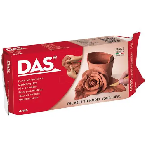 Pasta per Modellare DAS Terracotta – Panetto 980 gr - Paste per modellare