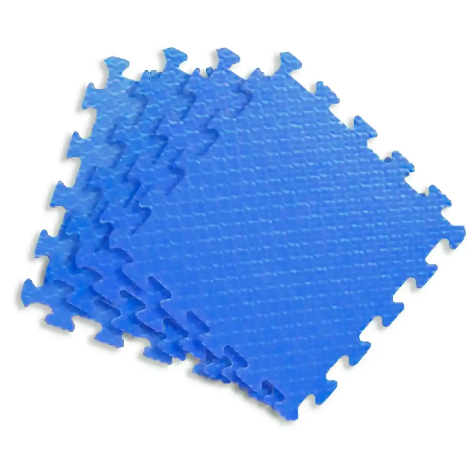 Tappetini Puzzle per Bambini in EVA 60x60 cm – Set 4 Pezzi Blu - Tappeti per il gioco