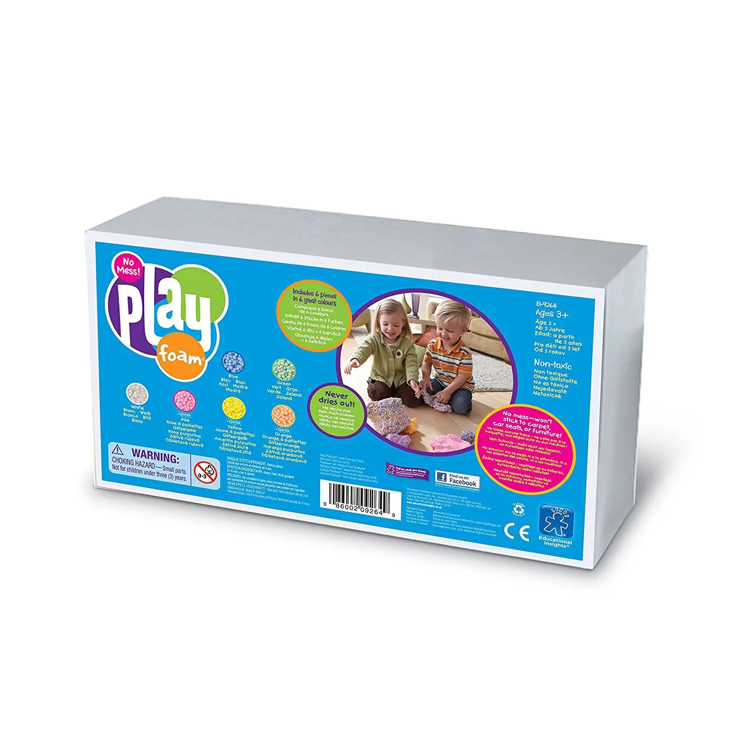 Playfoam Pasta Modellabile – Set Studente 6 Panetti - Paste per modellare