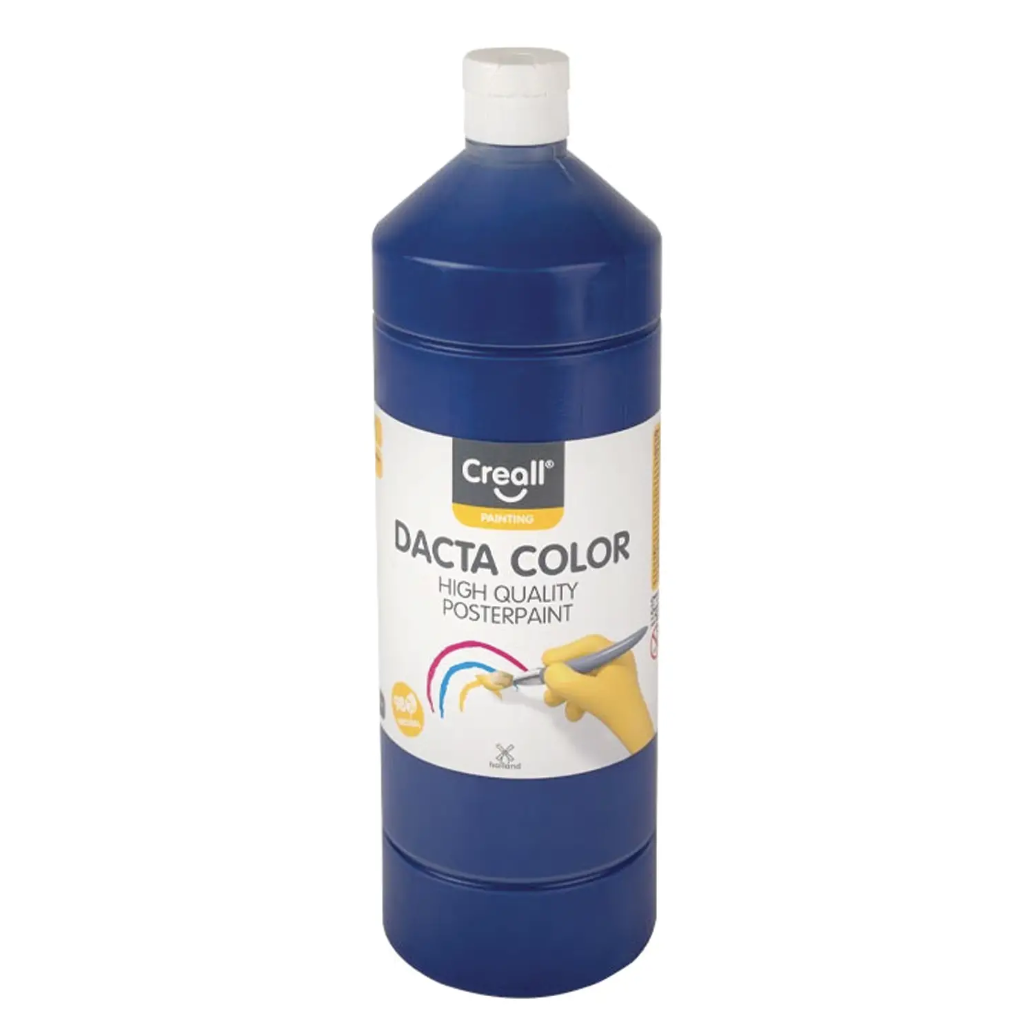 Colore a Tempera per Bambini Dacta Color - 1000 ml – Blu - Tempere