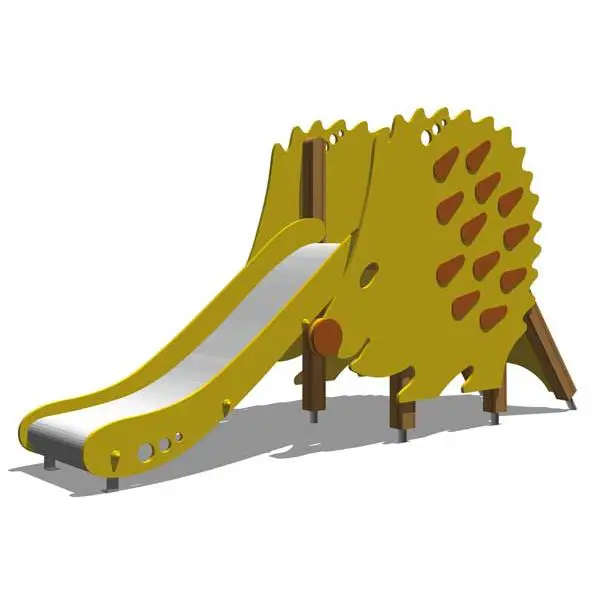Scivolo Riccio Outdoor – Scivolo da Giardino per Bambini 3-9 Anni - Playgrounds e giostre