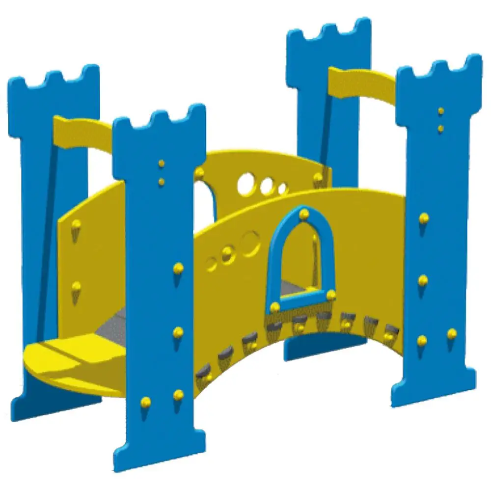Ponticello Excalibur Outdoor – Passaggio Fiabesco per Bambini 1-3 Anni - Playgrounds e giostre