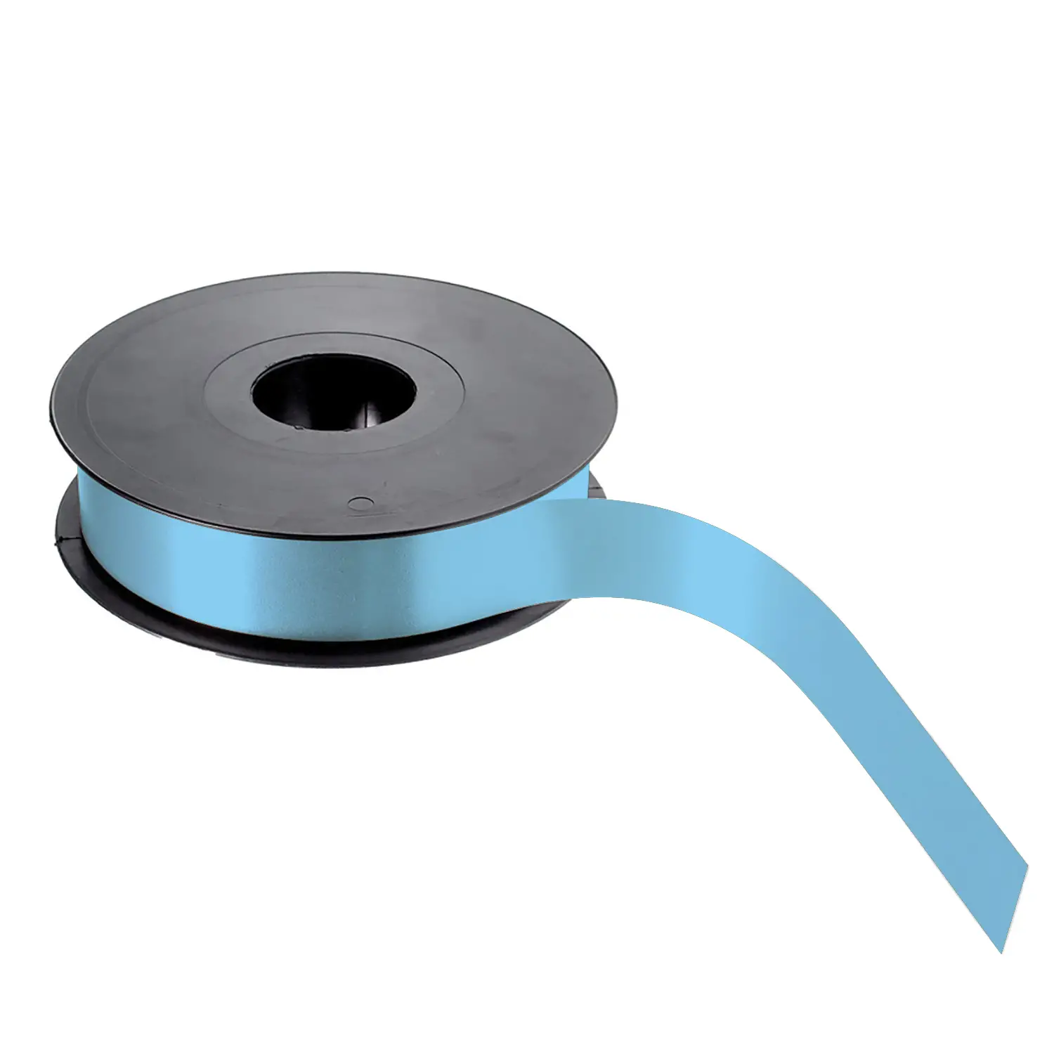 Nastro Regalo Celeste – 19 mm x 100 Yard, Polipropilene Arricciabile - Applicazioni e decori