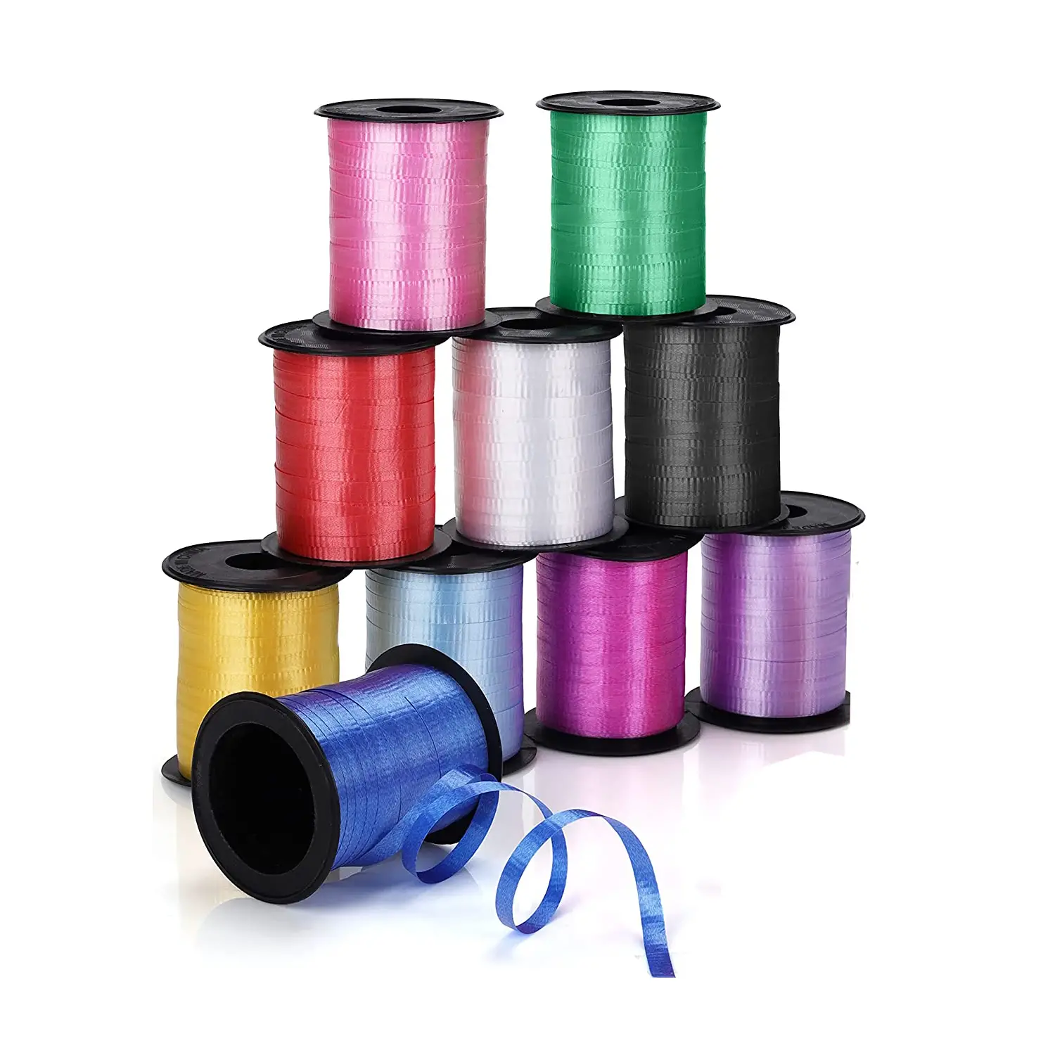 Nastro Regalo Rosa – 5 mm x 20 metri, Polipropilene Arricciabile - Applicazioni e decori