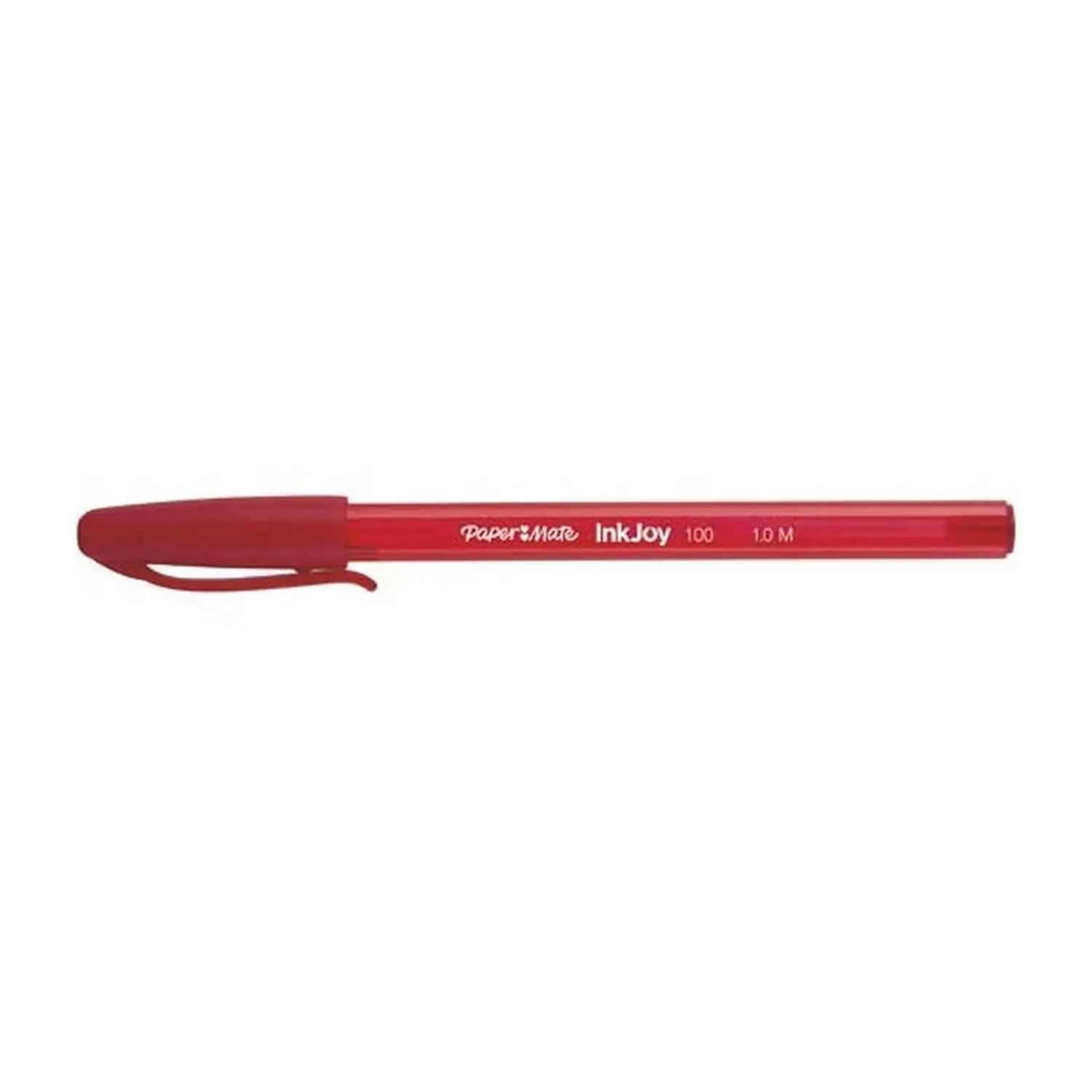 Penna a Sfera Paper Mate Inkjoy 100 1mm. Rosso - penne pennarelli ufficio