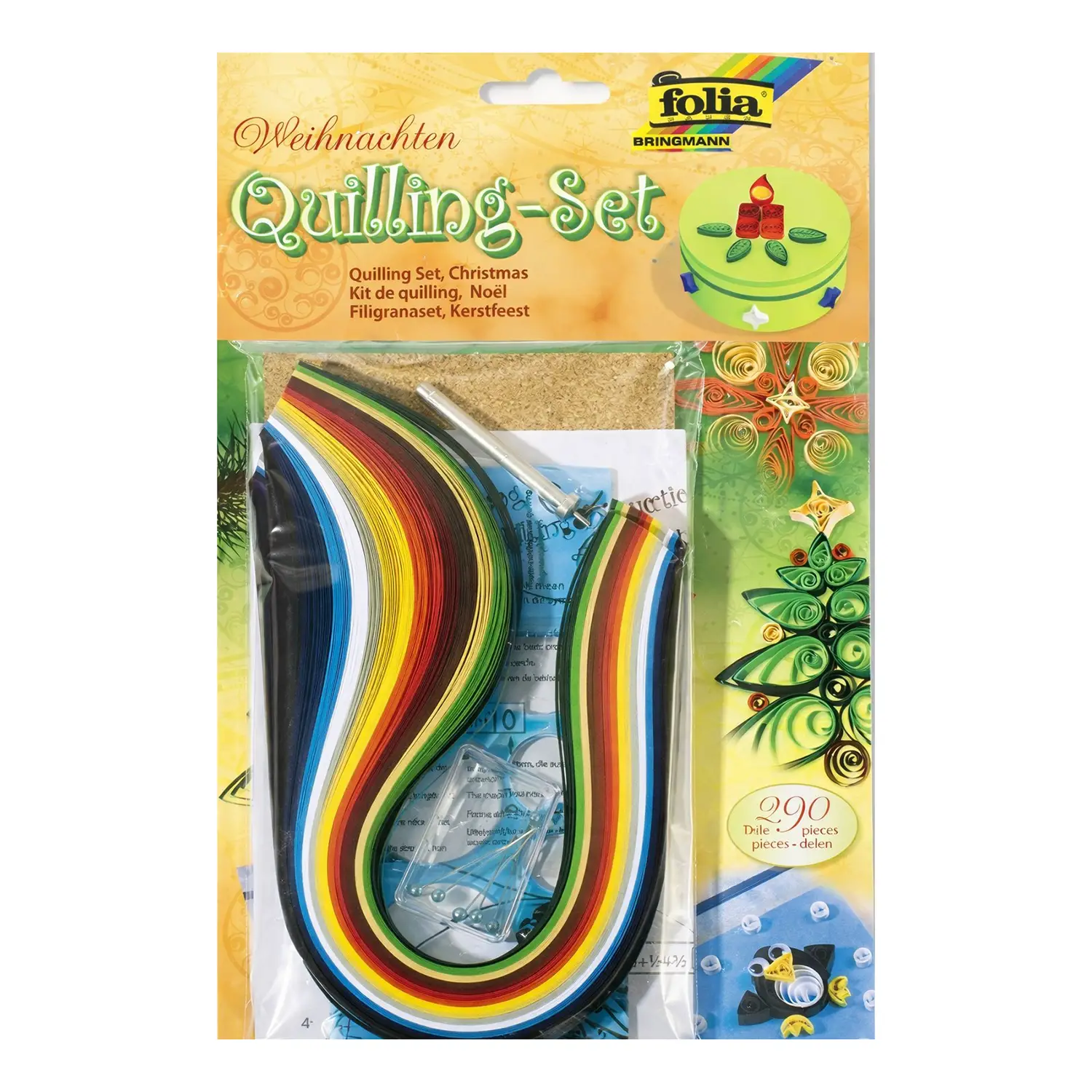 Set Quilling Creativo – 280 Strisce - Applicazioni e decori