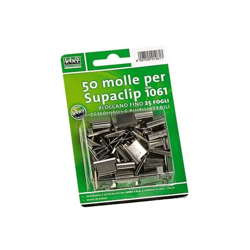 Lebez Molle Per Sparaclip Cf. 50 Pz. - cucitrici