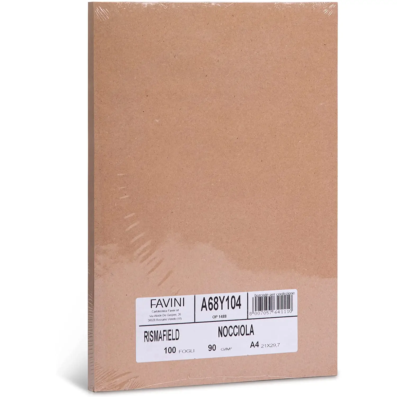 Carta Field Riciclata A4 Nocciola – Ecologica e Versatile - Carta e cartoncino