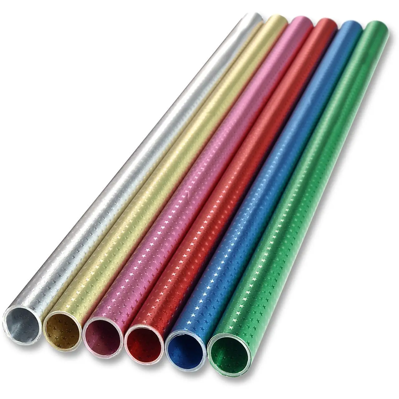 Alluminio Stellato Rosso - Rotolo 50x80 cm - Carta e cartoncino