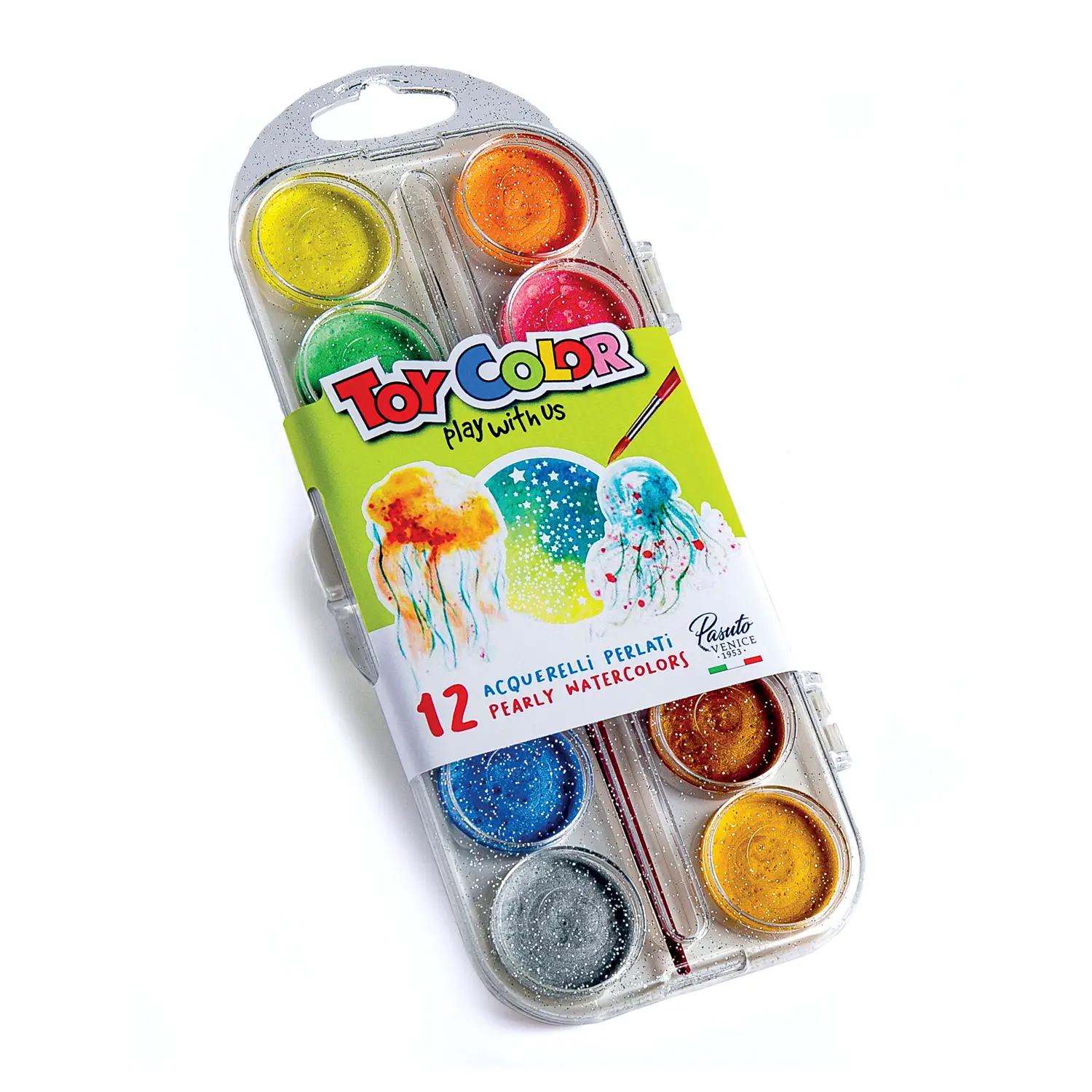 Acquerelli Perlati – Set 12 Colori Brillanti e Magici - Inchiostri e acquerelli
