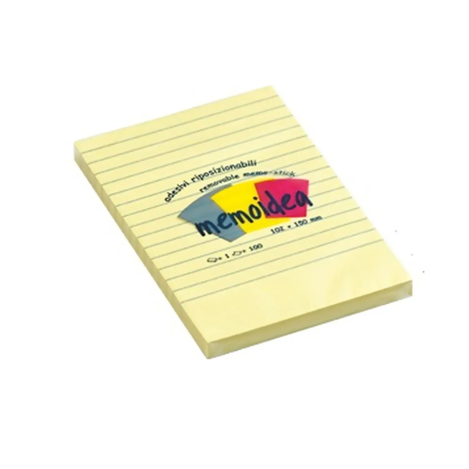 Memoidea Notes Riposizionabili 102x150mm. Righe - Cancelleria varia