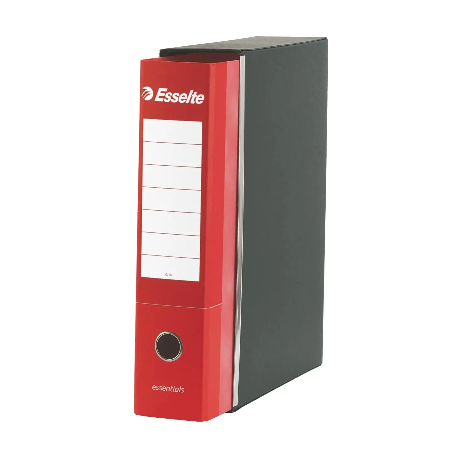 Raccoglitore con Custodia Registratore Essentials 23x33 – Dorso 8 Rosso - Archiviazione