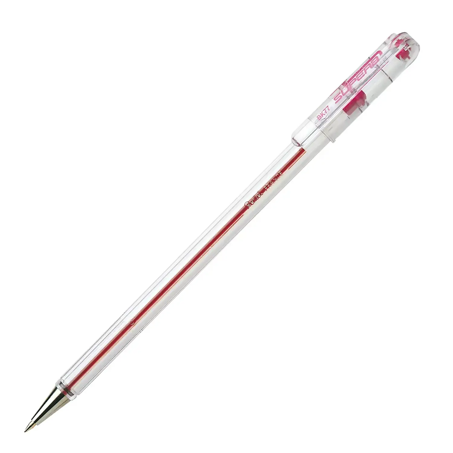 Penna a Sfera Pentel Superb Bk77 Rosso - penne pennarelli ufficio