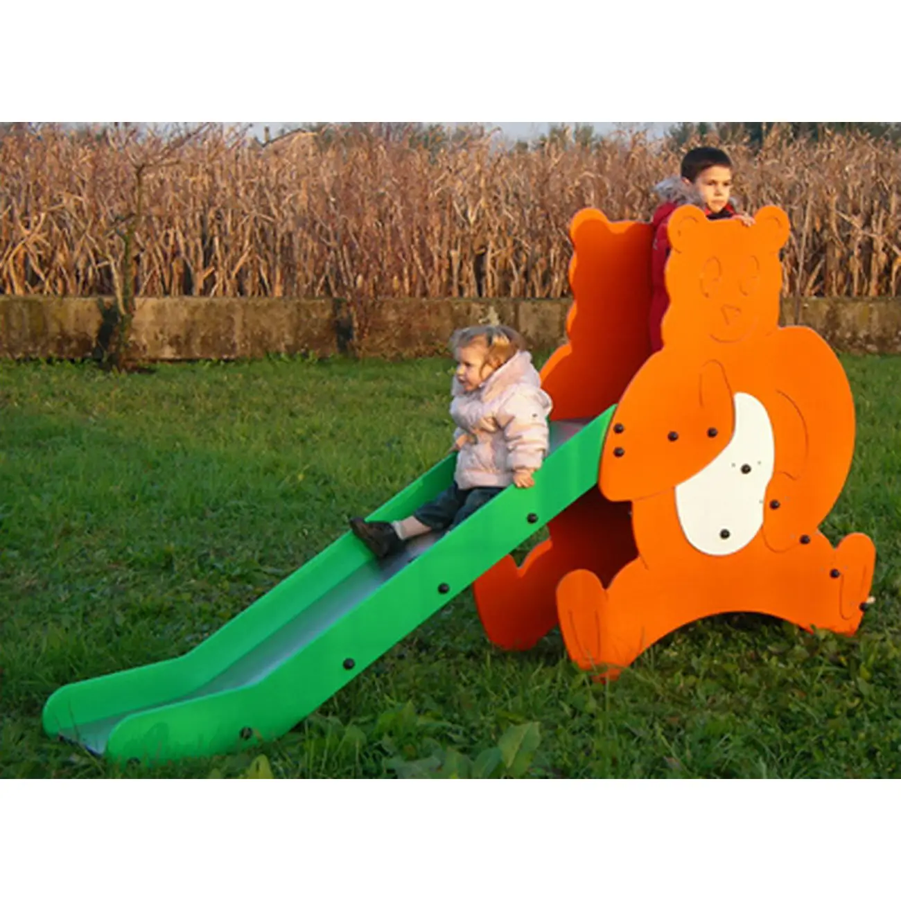 Scivolo Orsetto – Gioco Sicuro e Divertente per Bambini - Playgrounds e giostre