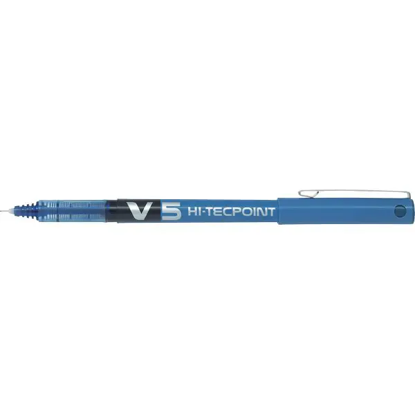 Penna a Sfera Pilot Hi-Techpoint V5 Blu - penne pennarelli ufficio