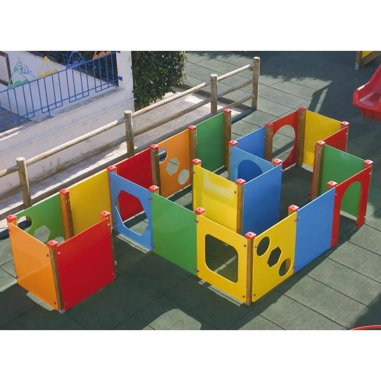 Playground Labirinto Baby Activ – Gioco Educativo da Esterno per Bambini - Playgrounds e giostre