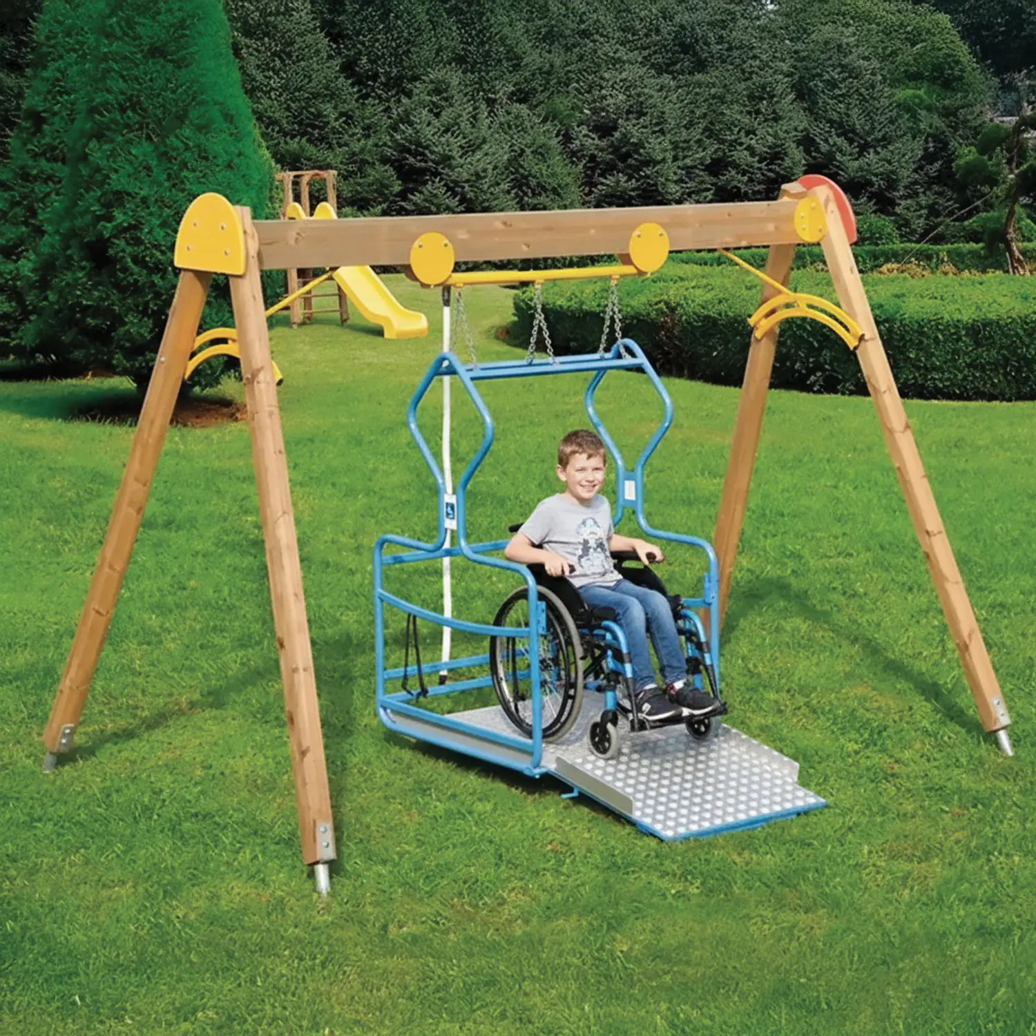 Altalena Per Portatori Di Handicap, parchi gioco - Banchi antropometrici