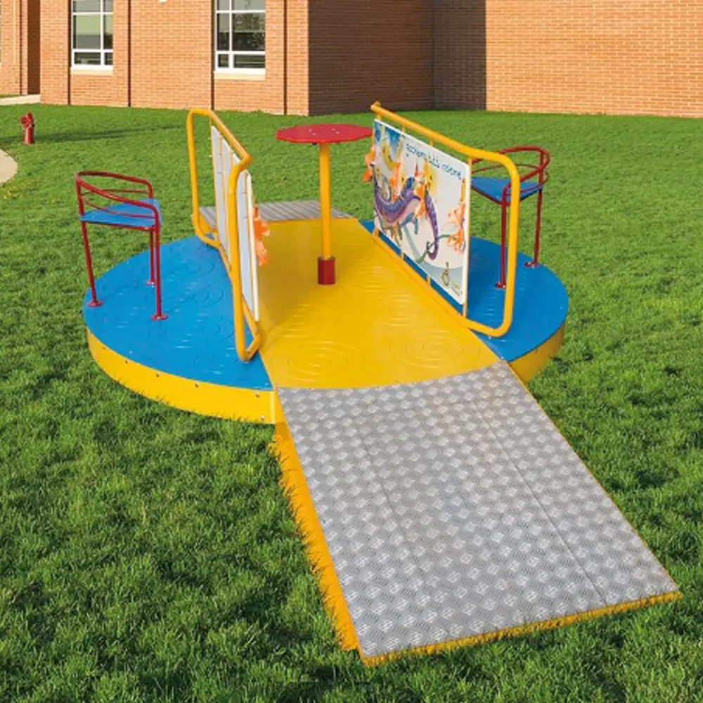 Giostra Girasole Per Bambini Diversamente Abili - Playgrounds e giostre
