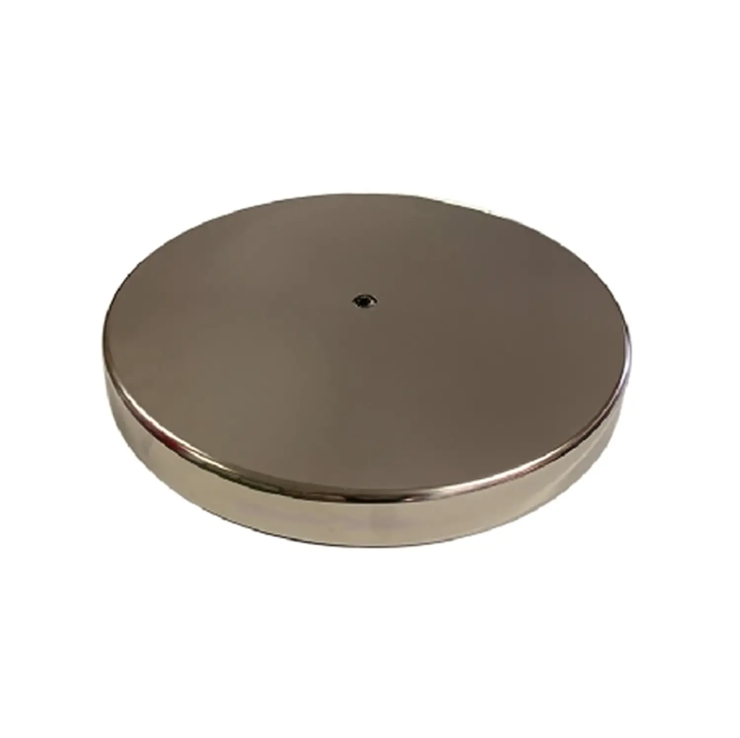 Base Cromata per Colonnina Segnaletica – Base Zavorrata Ø 80 cm - Accessori ufficio