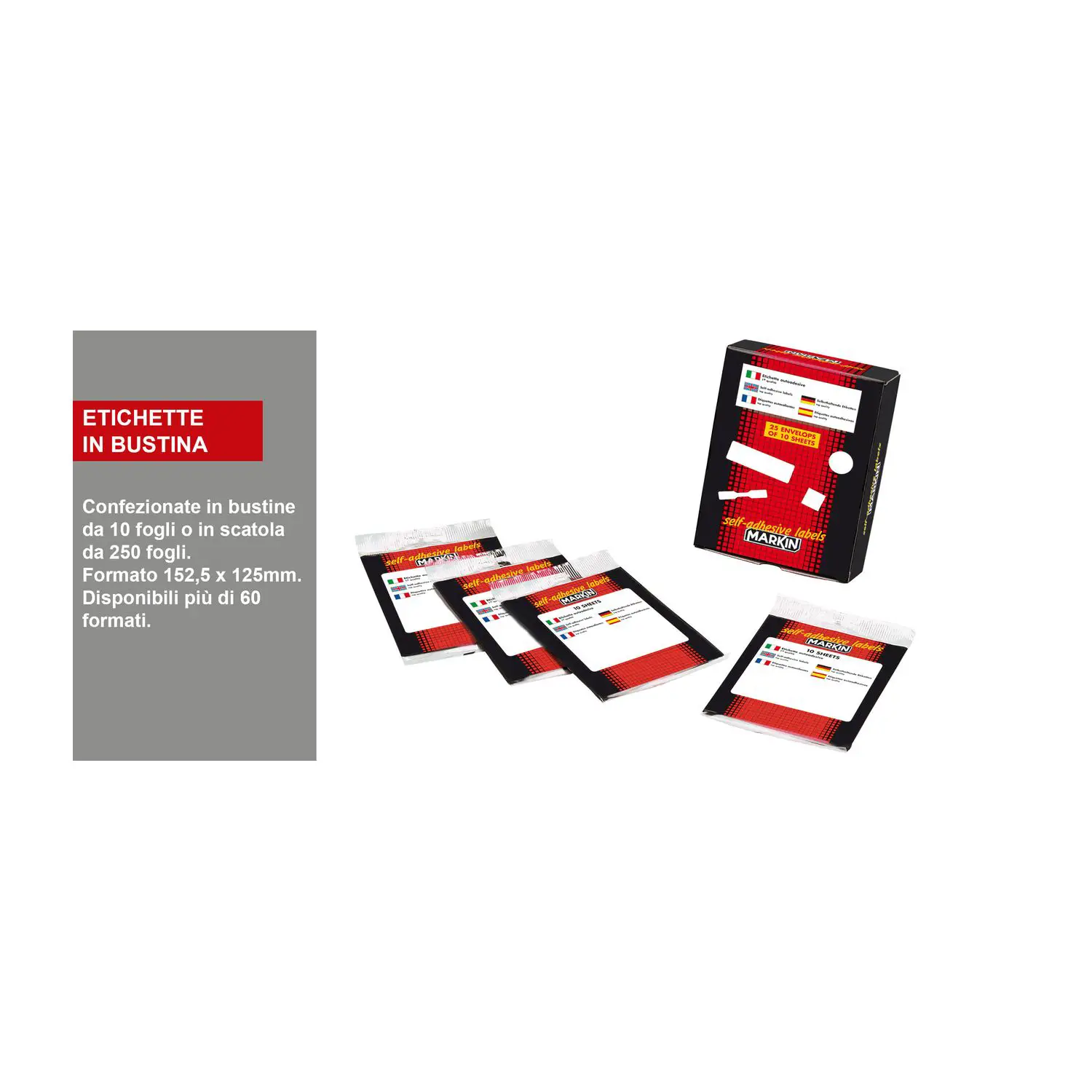 Etichette Adesive mm. 100x46 - Accessori ufficio