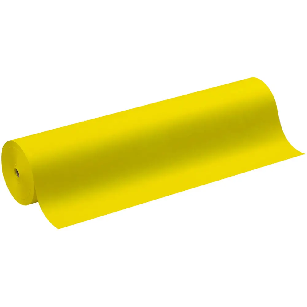 Carta per Fondali Super Poster Murales Uso Scuola, Rotolo 10 Metri, Giallo - Carta e cartoncino