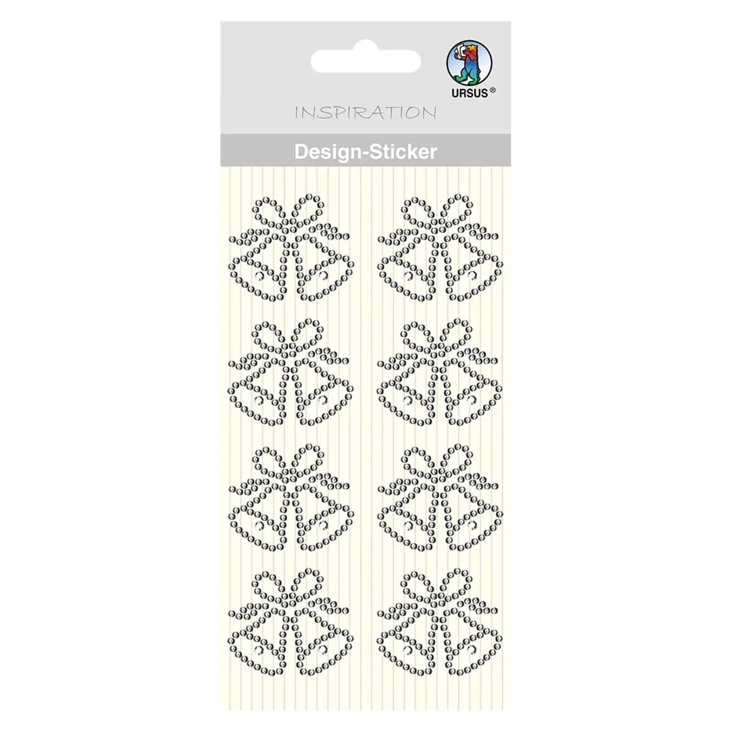Strass Adesivi Campane 8 pezzi - Applicazioni e decori