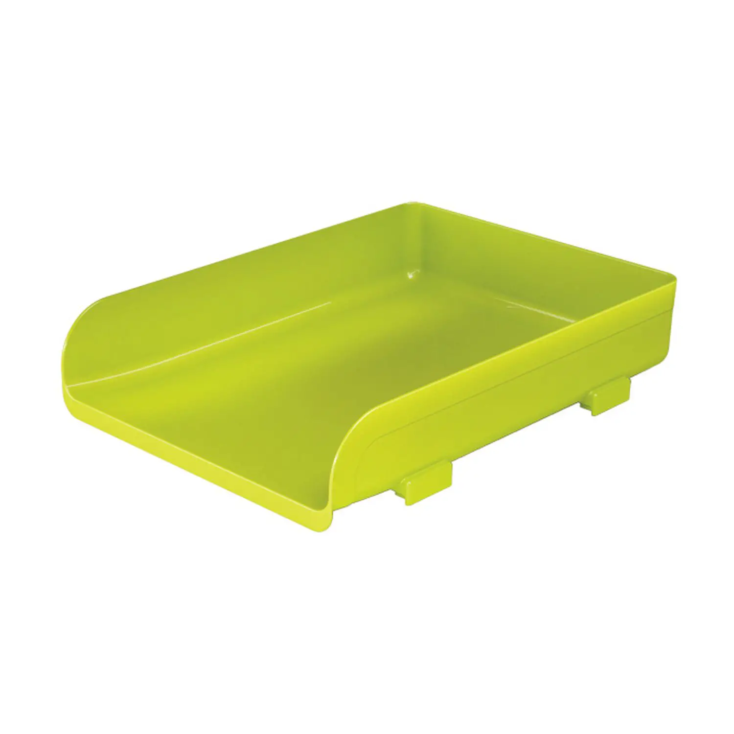 Portacorrispondenza MyDesk Verde – Vassoio Scrivania per Documenti e Corrispondenza - Accessori ufficio