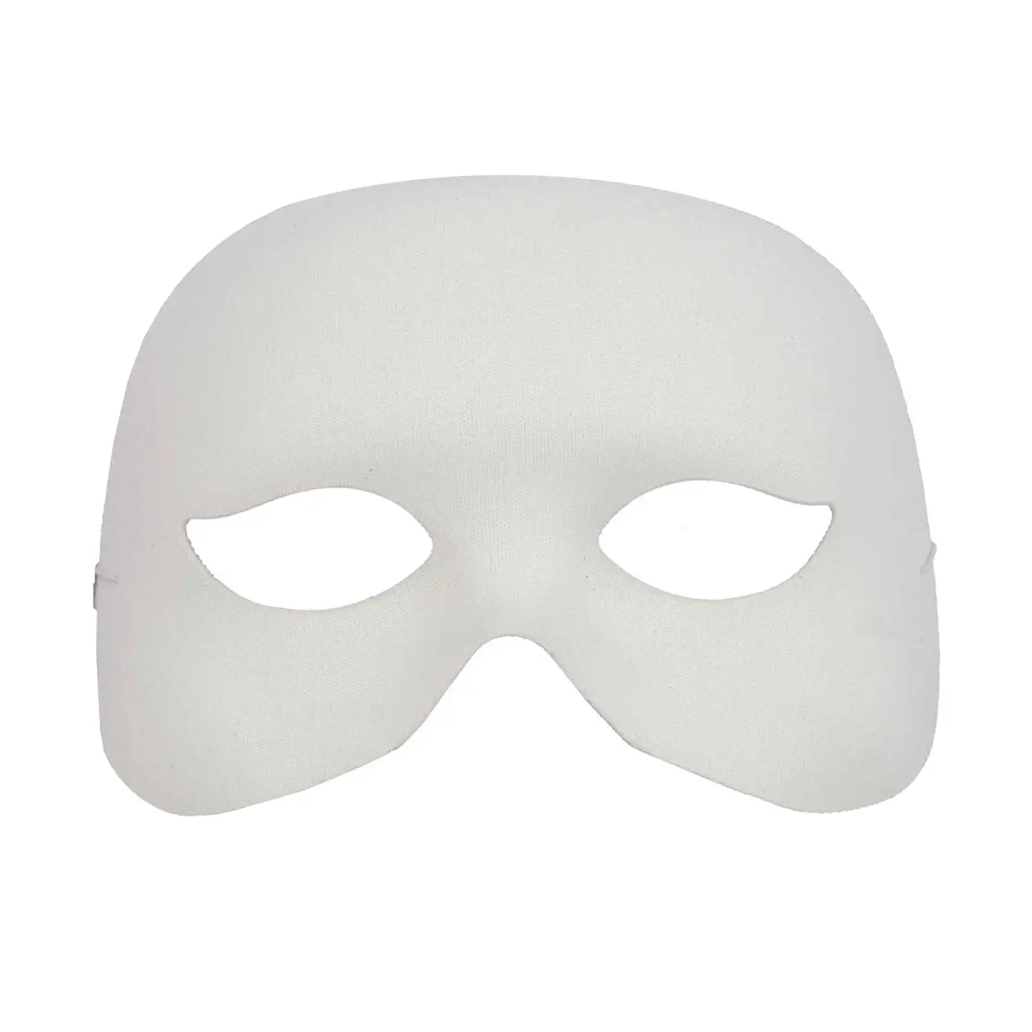 Mascherine da Decorare – 12 Pezzi - Cellulosa Plastica Polistirolo