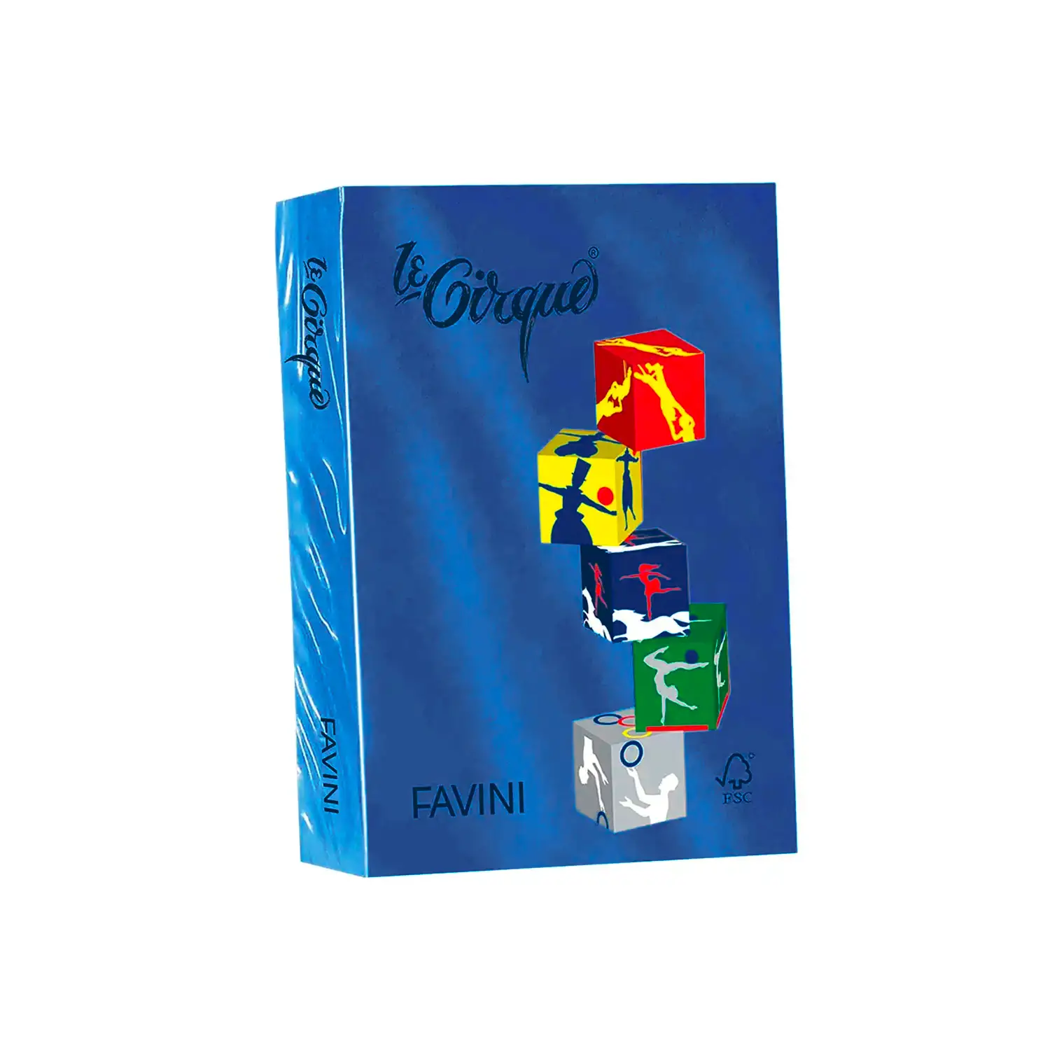 Carta per Fotocopie Le Cirque A4 80 gr – 500 Fogli - Blu Oceano - Carta e cartoncino