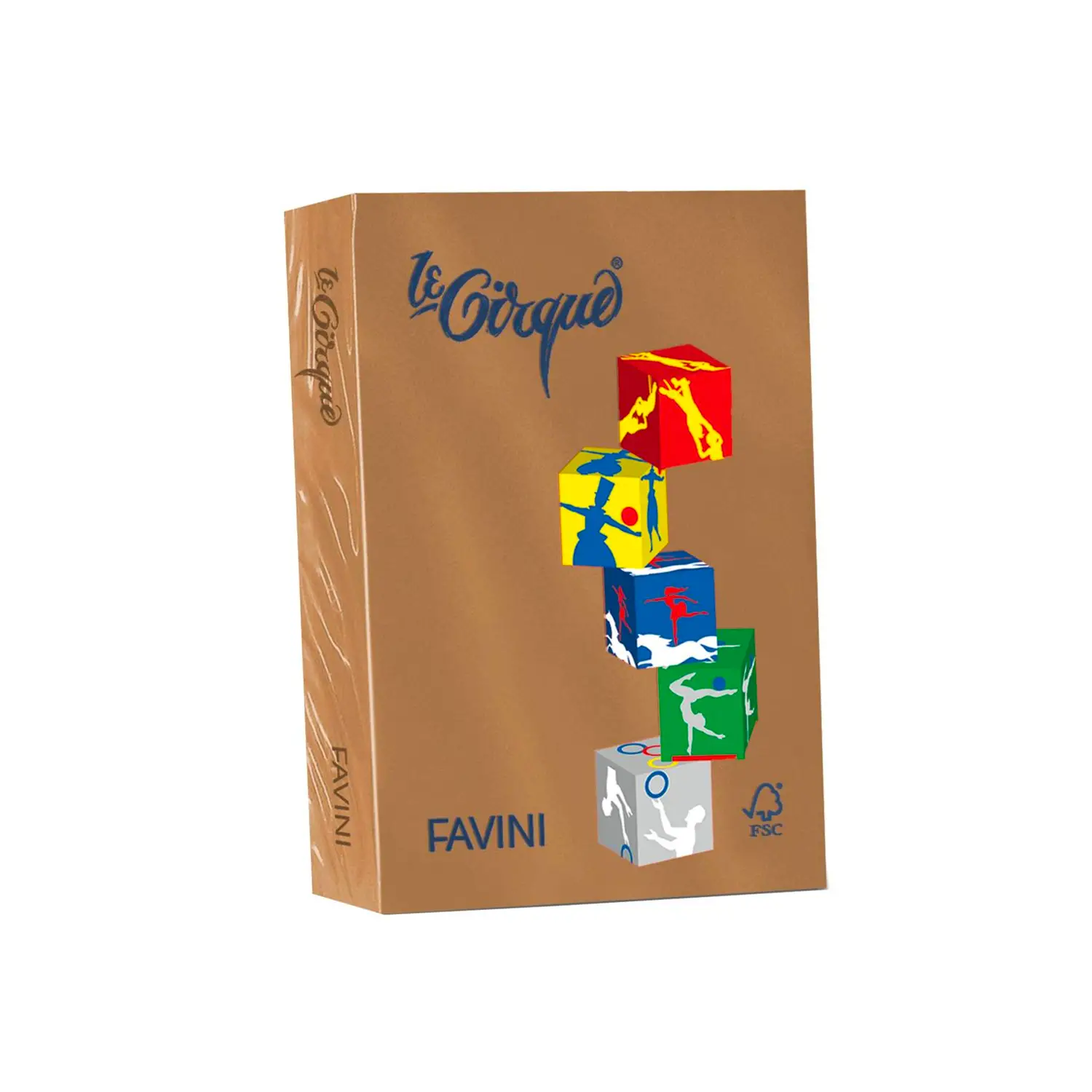 Carta per Fotocopie Le Cirque A4 80 gr – 500 Fogli - Marrone Tartufo - Carta e cartoncino