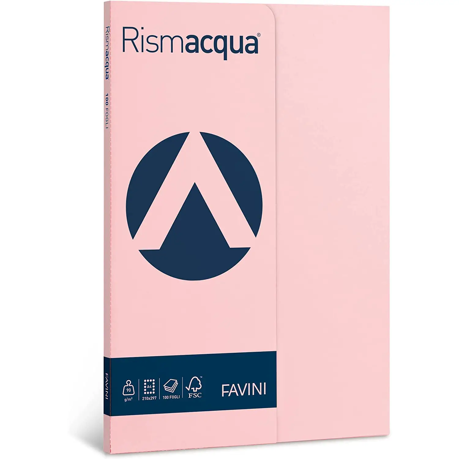Carta Multiuso Colorata Rismacqua A4 90 gr – 100 Fogli - Rosa - Carta e cartoncino