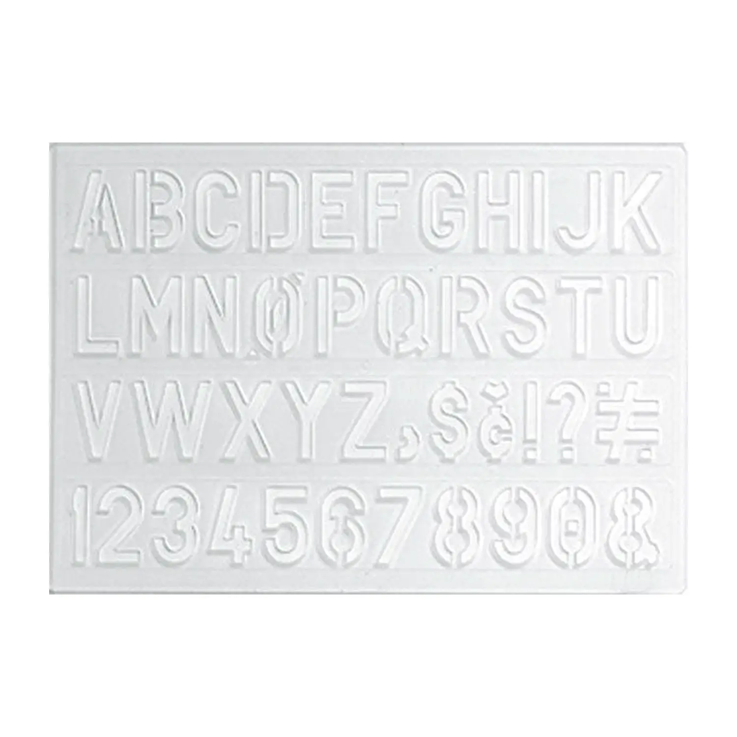 Maxi Normografo – Essenziale per Lettering e Disegno Tecnico - Pregrafismo