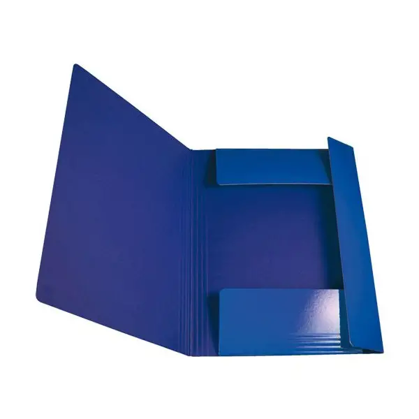 Cartella Presspan con Elastico Blu - Archiviazione