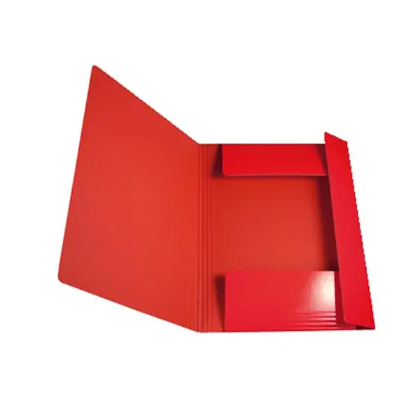 Cartella Presspan con Elastico Rosso - Archiviazione
