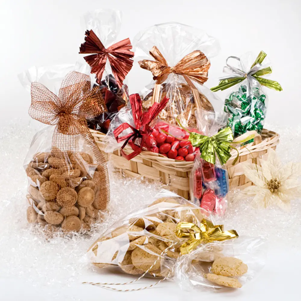 Sacchetti Trasparenti - 30x50 cm - Confezione 100 Pezzi - Carta e cartoncino