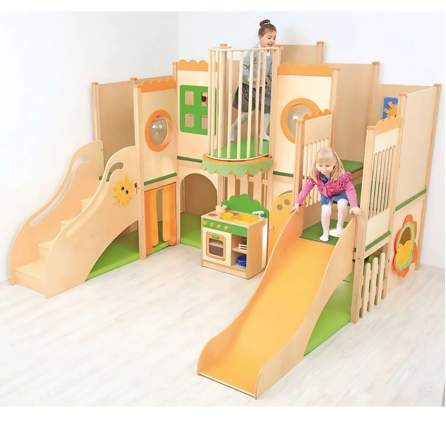 Grande Angolo Gioco Leo, playground da interno - Percorsi psicomotori