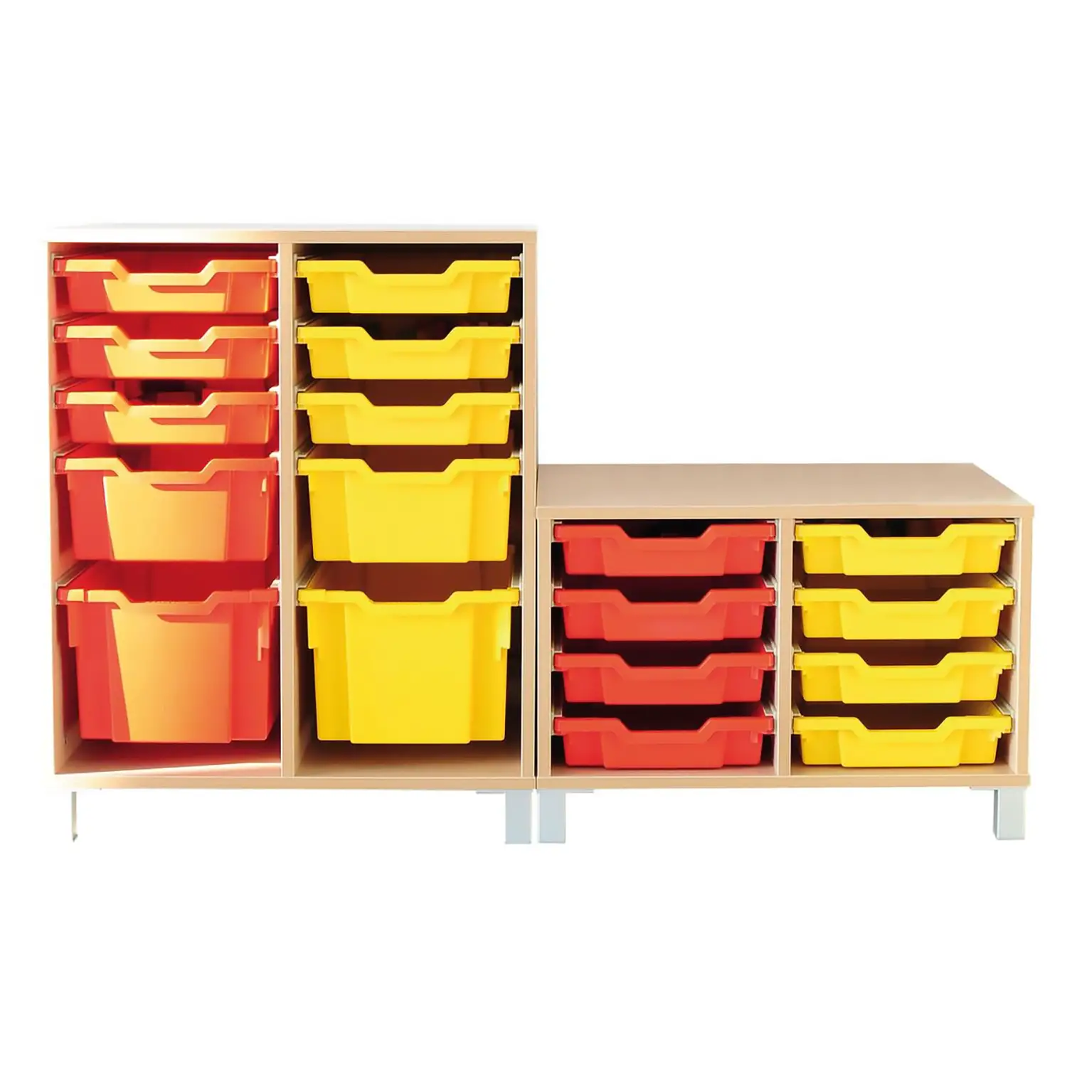 Serie Flexi Composizione 14 Ideale Per Ambienti Scolastici - Arredo Nido e Infanzia