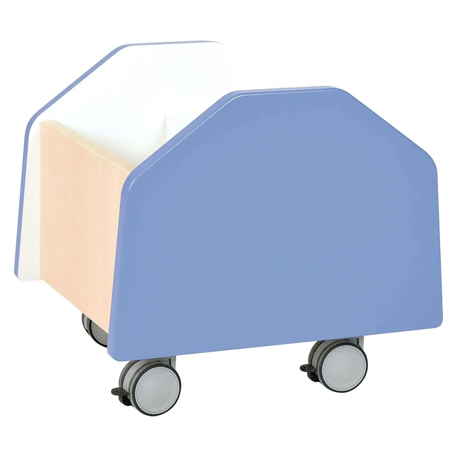 Carrello Piccolo Quadro Blu – Arredo per Scuola e Spazi Educativi - Librerie e zone lettura