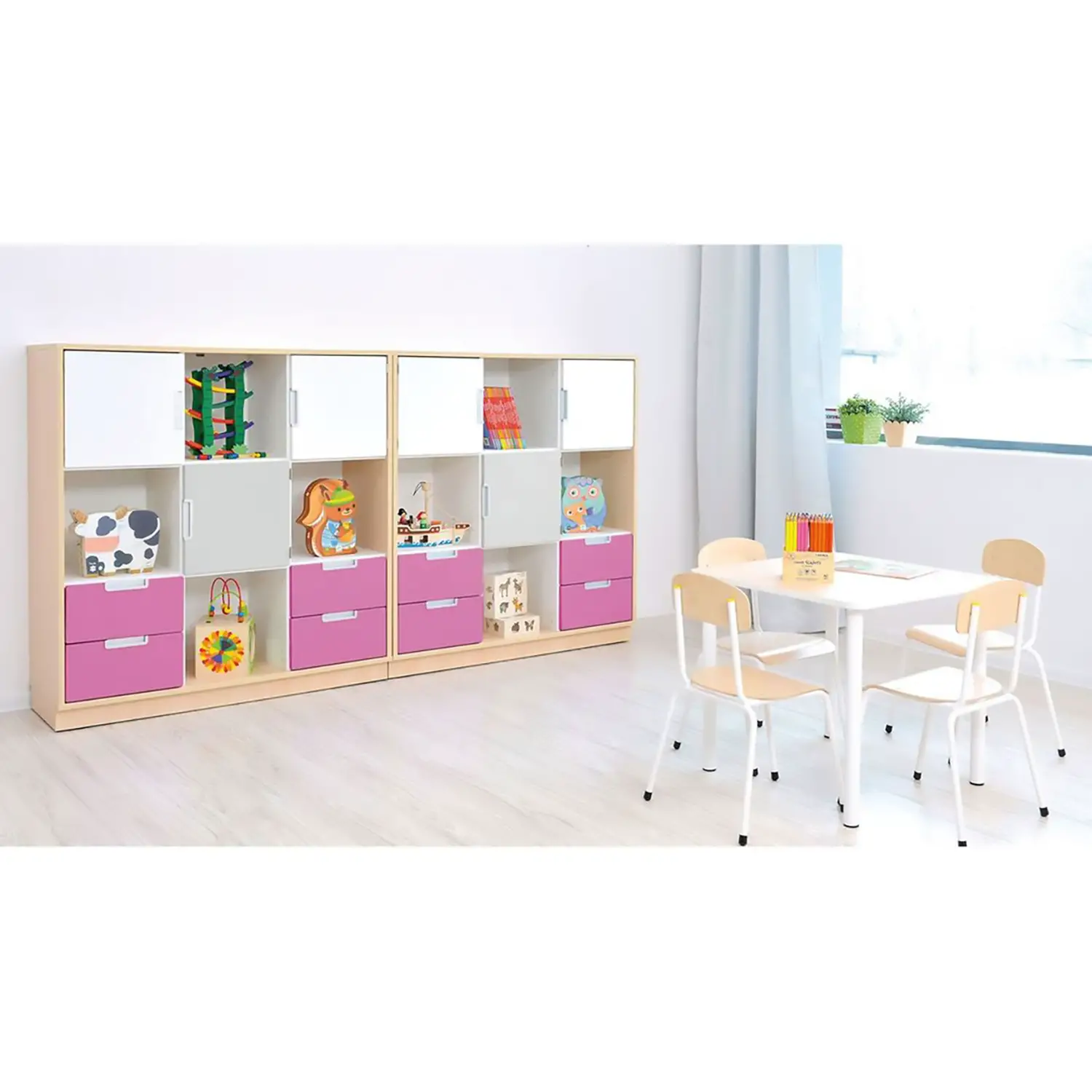 Arredo Quadro Composizione 2 Ideale Per Ambienti Scolastici - Arredo Nido e Infanzia