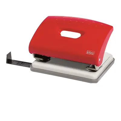 Perforatore 2 Fori 16 Fogli – Perforatrice per Carta con Guida Regolabile - Cancelleria varia